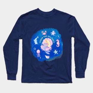 UNDER THE SEA PARTY Long Sleeve T-Shirt